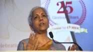 Business News | Retail Investors Have Become Shock Absorbers in Indian Equities: Sitharaman