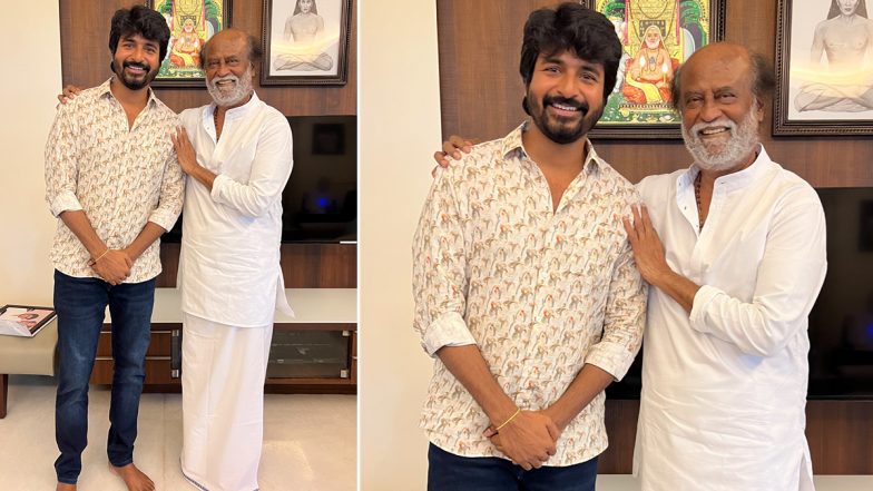 Sivakarthikeyan Meets Superstar Rajinikanth After Don’s Success, Thanks 'Thalaiva' for His Time