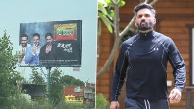Suniel Shetty Gives It Back to Twitter User Who Mistakenly Tagged Him Instead of Ajay Devgn While Hating on Stars Endorsing Gutkha Ads