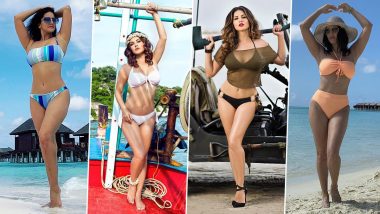 Sunny Leone Birthday Special: 8 Hot Bikini Pictures of Bollywood’s Bombshell That Are Gorgeous!