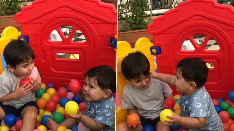 Kareena Kapoor and Saif Ali Khan’s Kids Taimur and Jeh’s Playdate Pics Are the Cutest!