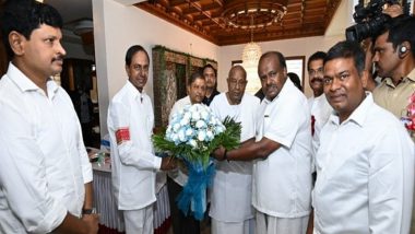 Telangana CM K Chandrashekar Rao Skips Meet with PM Narendra Modi; Flies to Bengaluru to Meet Deve Gowda, HD Kumaraswamy