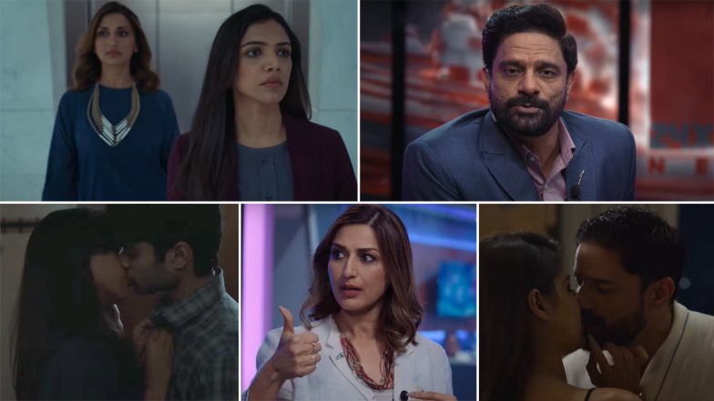 The Broken News Trailer: Jaideep Ahlawat, Sonali Bendre and Shriya Pilgaonkar’s Series To Stream on ZEE5 From June 10! (Watch Video)