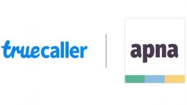 Business News | Apna Collaborates with Truecaller to Ensure Identity, Trust, and Safety
