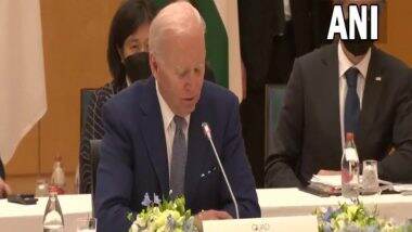 Quad Summit 2022: US President Joe Biden Calls Russia-Ukraine War Global Issue, Says 'Indo-Pacific Powers Will Lead Response'