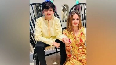 Entertainment News | Sussanne Khan Feels Lucky to Be Son Hridaan's Mom as He Turns a Year Older