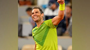 Sports News | French Open: Rafael Nadal Completes 300 Grand Slam Wins as He Storms into R3