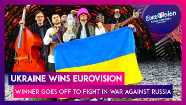 Ukraine Wins Eurovision, Winner Goes Off To Fight In War Against Russia Day After