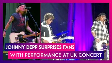 Johnny Depp Surprises Fans With Performance At UK Concert Ahead Of Verdict In Defamation Case Against Ex-Wife Amber Heard