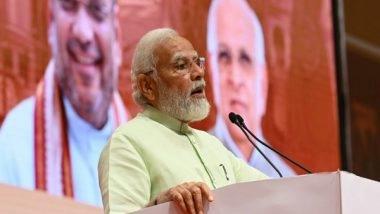 India News | PM Modi Lauds Success of Cooperatives in Gujarat, Says Self-reliance Solution to Many Difficulties Faced by Country