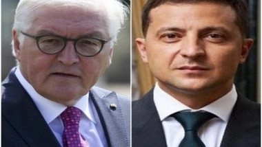 World News | German President Holds Talks with Zelenskyy After Diplomatic Scandal: Reports