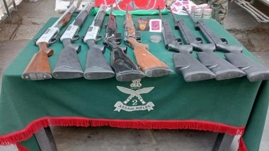 India News | Assam Rifles Recover Huge Cache of Weapons, War-like Stores in Mizoram