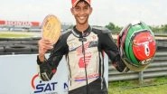 Sports News | Honda Racing India Rider Sarthak Chavan First Indian to Secure Podium Finish at Thailand Talent Cup