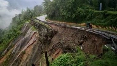 India News | Road, Rail Transport Hit in Assam's Dima Hasao Due to Landslides