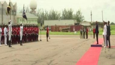 World News | President Kovind Receives Guard of Honour in Jamaica, Departs for Saint Vincent and the Grenadines