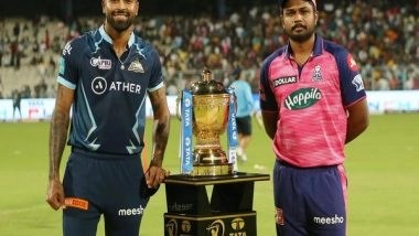 Sports News | IPL 2022: Rajasthan Royals Opt to Bat in Blockbuster Title Clash Against Gujarat Titans