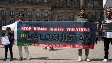 World News | Baloch Activists Hold Protest Against 1998 Nuclear Blasts in Balochistan