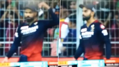 Virat Kohli Asks Eden Crowd To Cheer Louder During RCB’s Win Over LSG in IPL 2022 Eliminator (Watch Video)