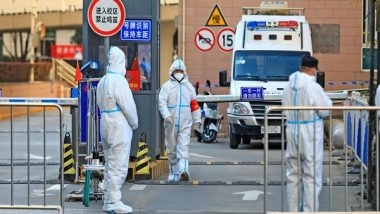 World News | Chinese Mainland Reports 345 New COVID-19 Cases, 253 in Shanghai