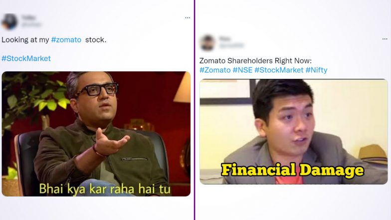 Zomato Funny Memes And Tweets Go Viral After Share Prices Hit New Record  Low | 👍 Latestly