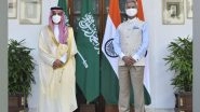 World News | Jaishankar Reviews Bilateral Cooperation with Saudi Counterpart