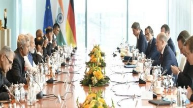 World News | PM Modi Holds Bilateral Meeting with German Chancellor in Berlin