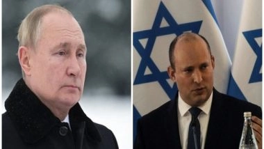 World News | Putin Apologizes to Israel PM for Lavrov's 'Jewish Hitler' Remark