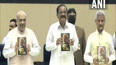 India News | Naidu Releases 'Modi @20: Dreams Meeting Delivery' Book, Says 'PM Modi a Phenomenon'