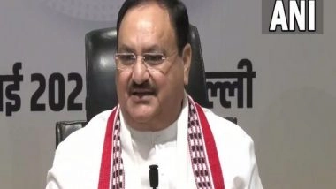 India News | JP Nadda Highlights Launching of Microsite on NaMo App as PM Modi Completes 8 Years in Office