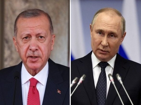 World News | Putin, Erdogan Discuss Navigation in Black, Azov Seas Amid Ukraine Crisis - Vimarsana News
