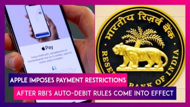 Apple Imposes Payment Restrictions After RBI's Auto-Debit Rules Come Into Effect