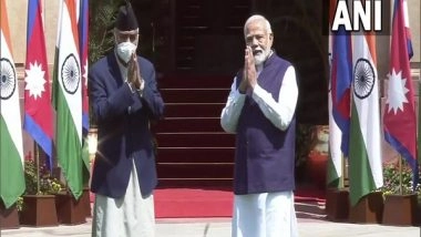World News | India, Nepal to Sign Five MoUs During PM Modi's Lumbini Visit