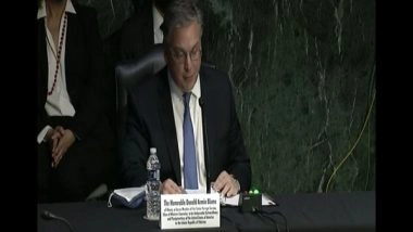 World News | US Diplomat Donald Blome Takes Oath as US Envoy to Pakistan