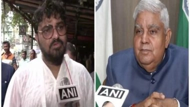 India News | West Bengal Governor and Babul Supriyo Engage in War of Words over MLA Oath