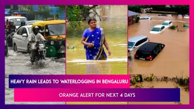 Bengaluru: Heavy Rain Leads To Waterlogging, Orange Alert For Next 4 Days