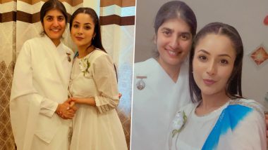 Shehnaaz Gill Shares Picture With Brahma Kumari Shivani, Mentions Her as 'Soulsister'