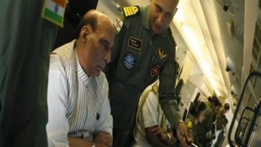 India News | Defence Minister Witnesses P-8I Aircraft's Surveillance, Anti-submarine Warfare Capabilities