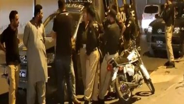 World News | Heavy Police Deployment Around Residence of PTI Member Accused of Terrorism, Attempted Murder