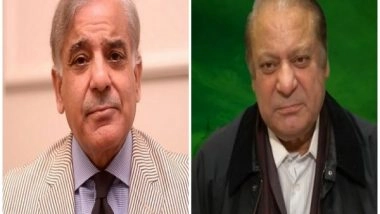 World News | Pakistan PM Shehbaz Arrives in London to Meet Nawaz Sharif