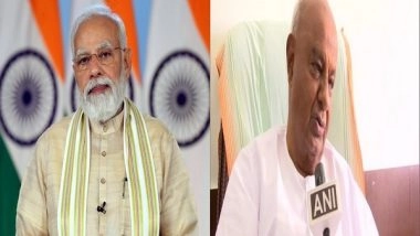 India News | PM Modi Extends Birthday Greetings to Ex-PM HD Devegowda