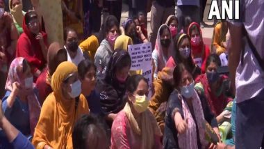 India News | Kashmiri Pandits Protest Against Rahul Bhat's Killing in J-K's Budgam
