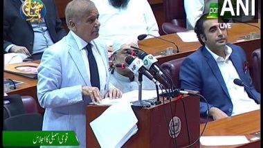 World News | Your Dictation Won't Work: Shehbaz Sharif on Imran Khan's Demand for Early Polls