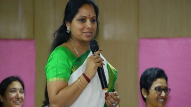 India News | TRS MLC Kavitha Kalvakuntla Slams Centre's Policies Towards Telangana Ahead of Amit Shah's Visit