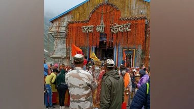 India News | Kedarnath Witnesses Huge Influx of Pilgrims, ITBP Deployed for Crowd Management