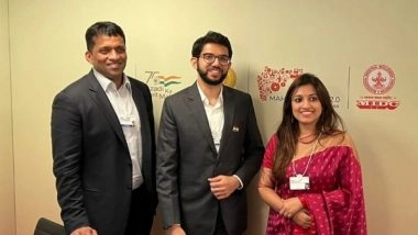 World News | WEF: Maharashtra Govt Signs MoU with Byju's