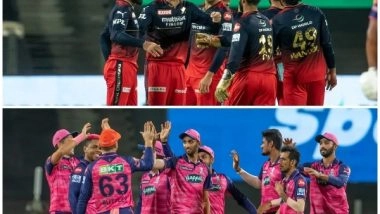 Sports News | IPL 2022: Royal Clash on Cards as RR Meet RCB in Qualifier 2 for Place in Final (Preview)