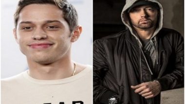 Entertainment News | Pete Davidson's Final 'SNL' Parody Gets Special Cameo from Eminem