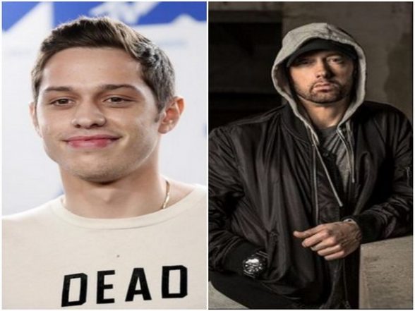 Entertainment News | Pete Davidson's Final 'SNL' Parody Gets Special Cameo from Eminem - Vimarsana News