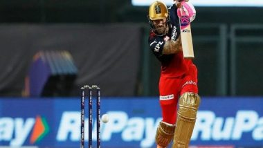 Sports News | IPL 2022: RCB Skipper Faf Du Plessis 'over the Moon' After Sealing Spot in Qualifier 2