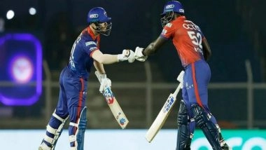 Sports News | IPL 2022: 122-run Stand Between Warner-Powell Powers DC to 207/3 Against SRH